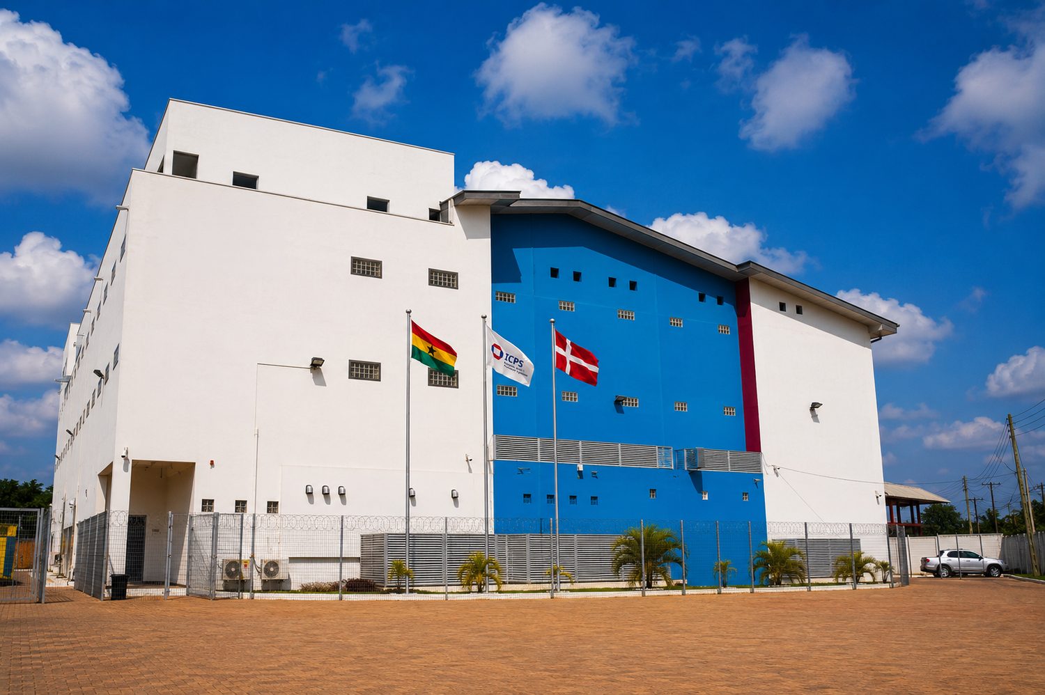 ICPS high-security manufacturing facility in Accra, Ghana